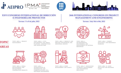 Presentadas 191 comunicaciones al XXVI Congreso Internacional de Dirección e Ingeniería de Proyectos