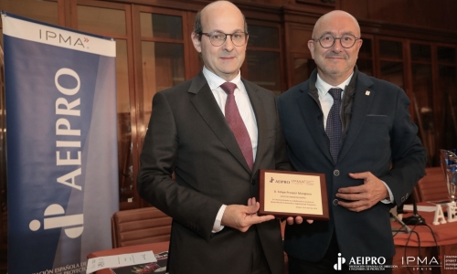 Felipe Prósper nombrado Socio de Honor de AEIPRO