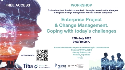 Workshop 'Enterprise Project & Change Management. Coping with today ́s challenges'