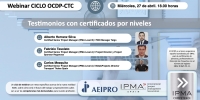 El ciclo OCDP sobre el ecosistema IPMA analiza los diferentes niveles de certificados