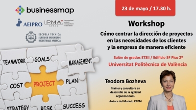 Workshop 'Cómo centrar la dirección de proyectos en los clientes de manera eficiente'